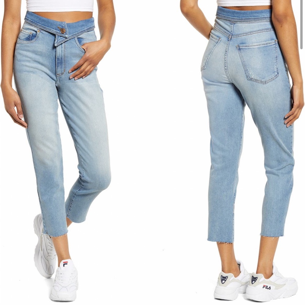 STS | Blue Alicia Foldover Waist Jeans